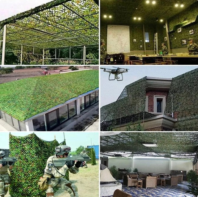 Military camouflage net gazebo camouflage net shade net garden decoration net green jungle camouflage white camouflage beige 2x3