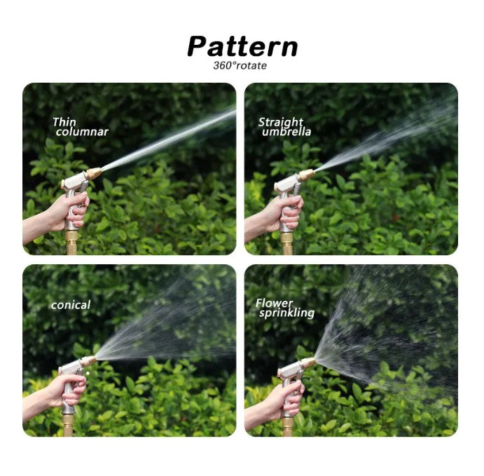 Expandable High Pressure Garden Water Hose 2.5-30 Meters Magic Flexible Wash Car Outdoor Watering Pipes Gun Farm Irrigation Tool